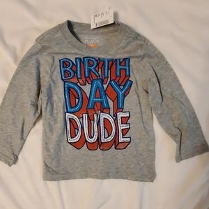 Boys 2T Birthday Shirt